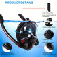ProView Snorkeling Kit - 180° Panoramic Anti-Fog Anti-Leak Mask with Enhanced Airflow System- Ideal for Beginner and Expert Snorkelers