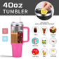40OZ Large Capacity Insulated Cup Stainless Steel Thermos Bottle Cold and Hot Tumbler with Handle Portable Car Travel Mug 1200ML