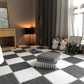 5-20Pcs Soft Plush Baby Play Mat Non-Slip Puzzle Interlock Floor Mats Carpet EVA Foam Rugs Warm Playmat for Living Room 30*30 CM