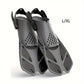 1 Pair Premium Silicone Fins Diving & Swimming Gear fins