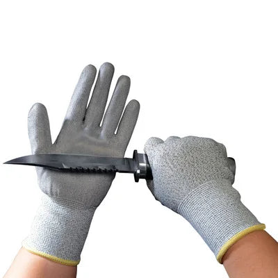 Heat and Cut Resistant Gloves Esd Gloves Leather Manoplas Light Gloves for Construction Long