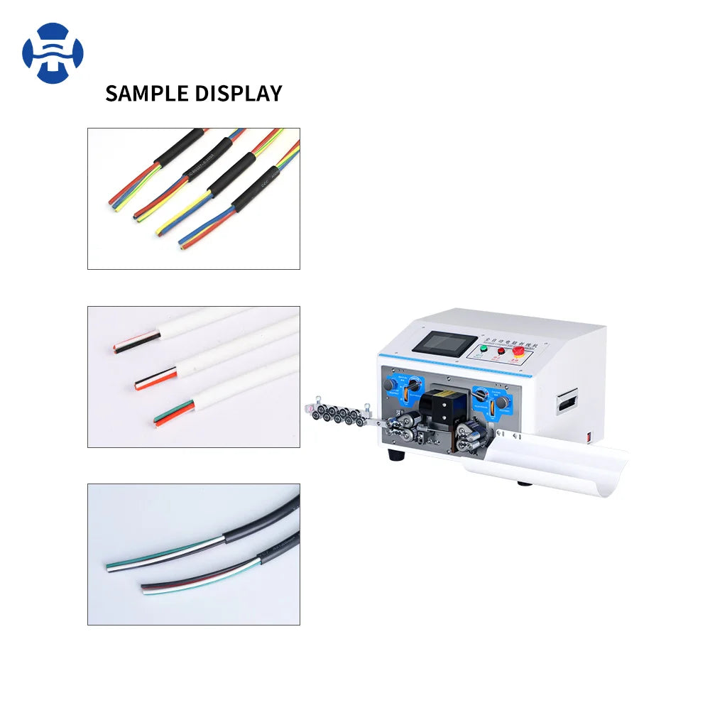 Factory Direct Sales 800W HS-620-10P Wire Stripping Cutting Machine Wire Stripper Machine for 0.1-10 Mm² Wire Square