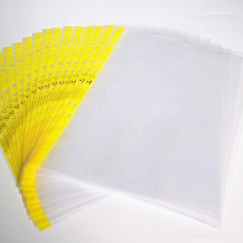 A3 A4 11 Holes Clear Antistatic Plastic Esd File Holder Esd Folder for Document