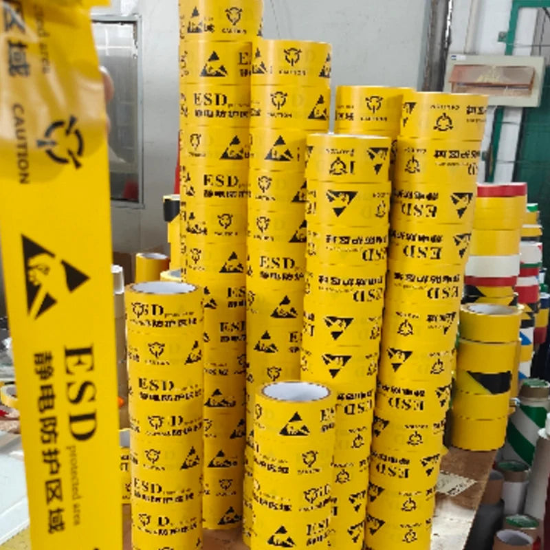 Hot Product in Korea Selling ESD Marking Tape for Lining Color Coding ESD Areas and Floors