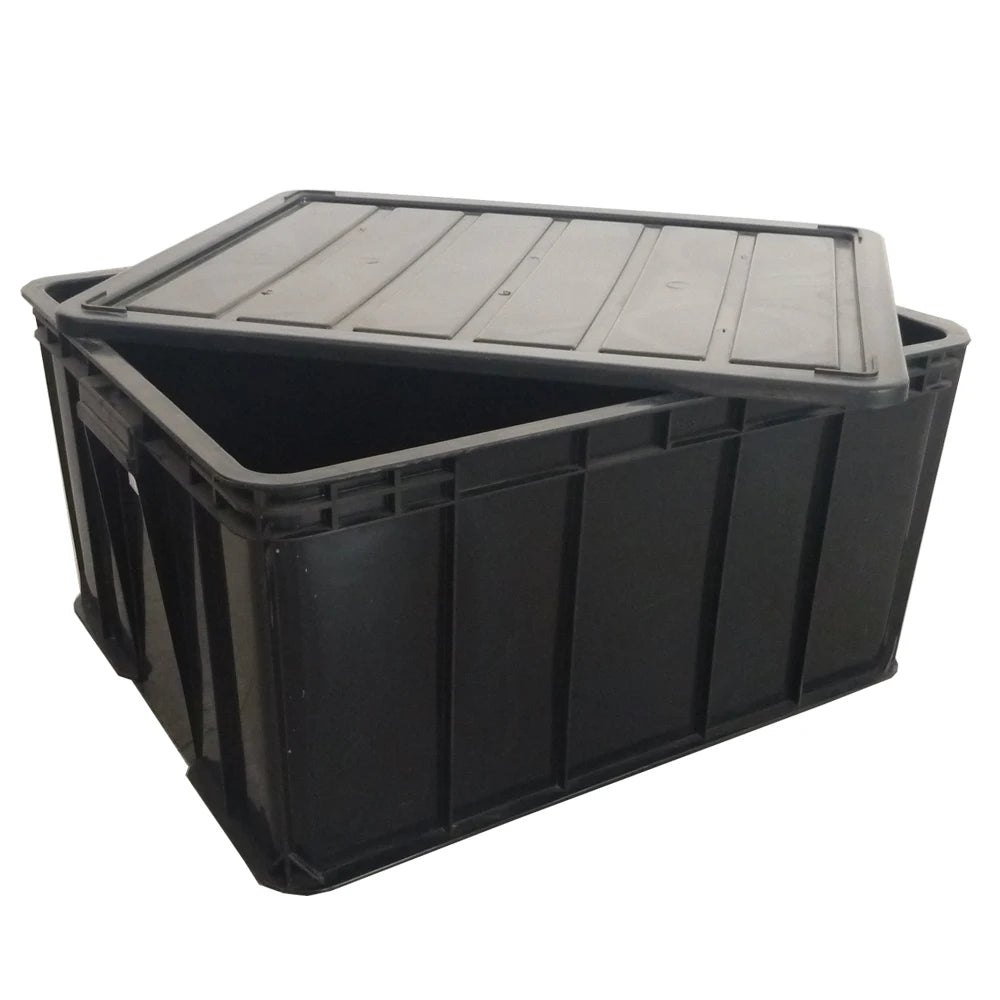 Wholesales Black Antistatic Containers ESD Plastic Component Box Esd Cardboard Corrugated Box