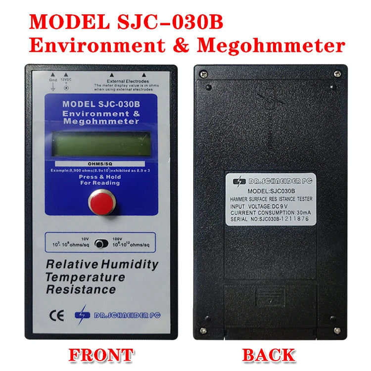 Convenient Simple and Accurate SJC-030B ESD Sheet Surface Resistance Tester for Surface Resistance Test