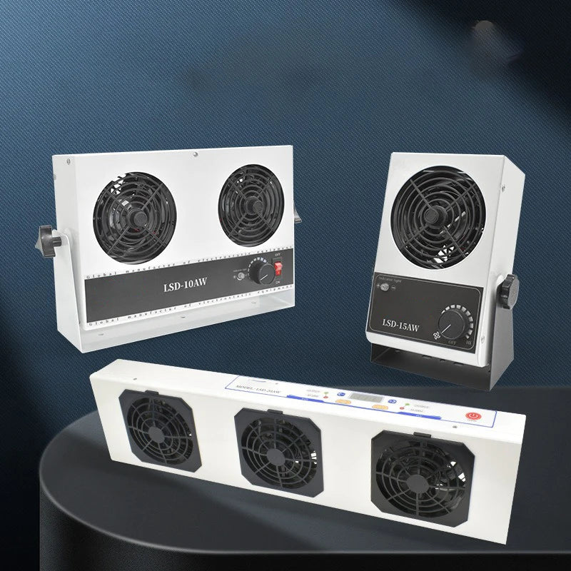 Rhinga 1/2/3/4 Industrial ESD Anti Static Ionizing Blower Ionizer Air Fan