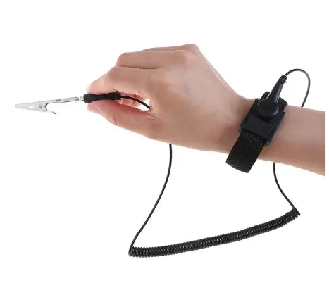Anti Static Bracelet Electrostatic Cordless Wireless Adjustable ESD Discharge Cable Wrist Band Strap Antistatic Bracelets