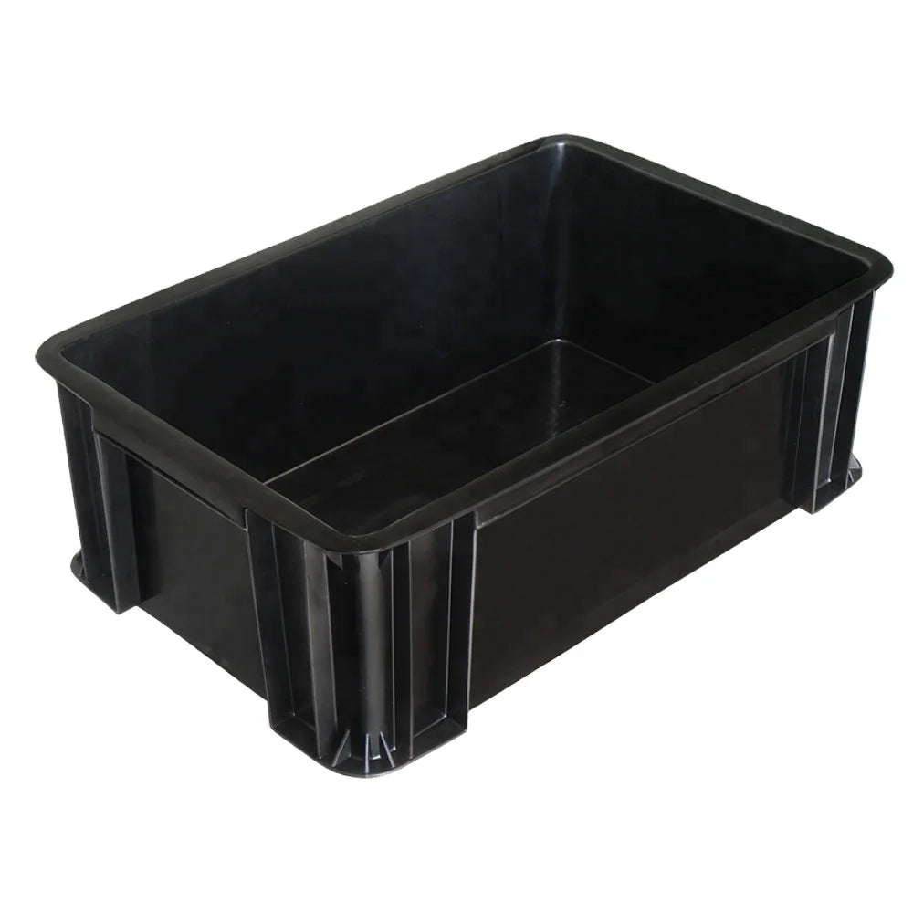 Wholesales Black Antistatic Containers ESD Plastic Component Box Esd Cardboard Corrugated Box