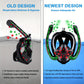 ProView Snorkeling Kit - 180° Panoramic Anti-Fog Anti-Leak Mask with Enhanced Airflow System- Ideal for Beginner and Expert Snorkelers