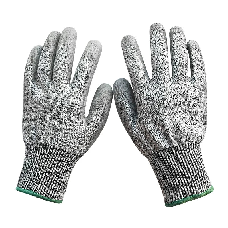 Heat and Cut Resistant Gloves Esd  Gloves Leather Manoplas  Light Gloves for Construction Long