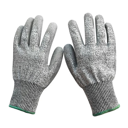 Heat and Cut Resistant Gloves Esd  Gloves Leather Manoplas  Light Gloves for Construction Long