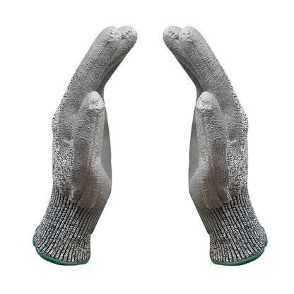 Heat and Cut Resistant Gloves Esd  Gloves Leather Manoplas  Light Gloves for Construction Long