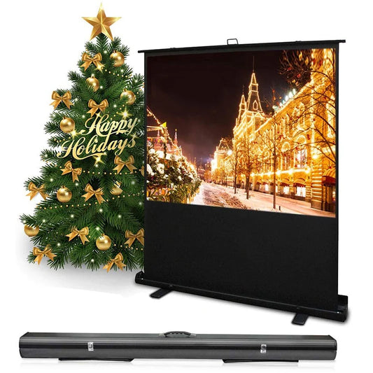 120inch 16:9 Electric Floor Rising 4k 3d Alr Pet Grey Crystal UST  Projector Screen for Home Theater, Movie and Office