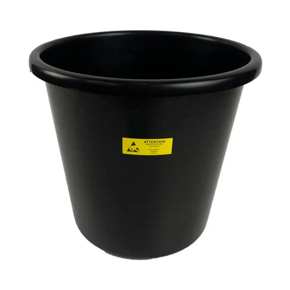 CONCO ESD Garbage BLACK Plastic PP Waste Trash Bin