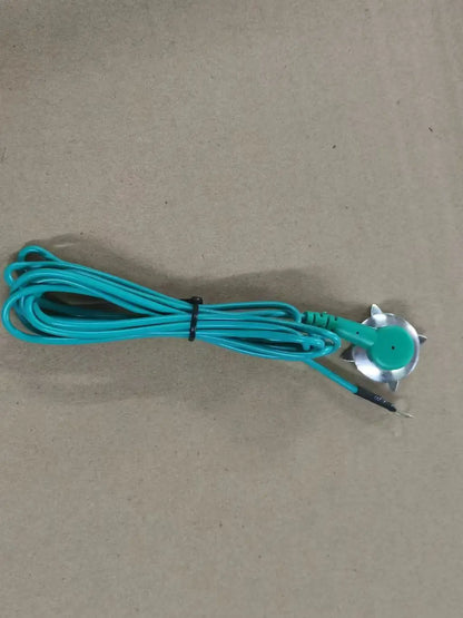 Green Yellow Antistatic Cleanroom Grounding Cord Earth Grounding Wire ESD Grounding Cable for ESD Mat Grounder