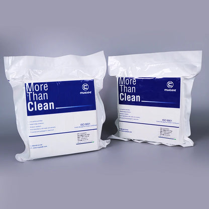 Manufacture Sterile Class 100 Dust Free 100% Polyester Cleanroom Wipers for Fab and Pharmacy Industrial