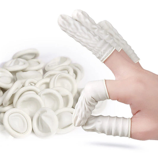 500g Disposable Cleanroom Antistatic Safety ESD Antistatic ESD Conductive Latex Finger Cot