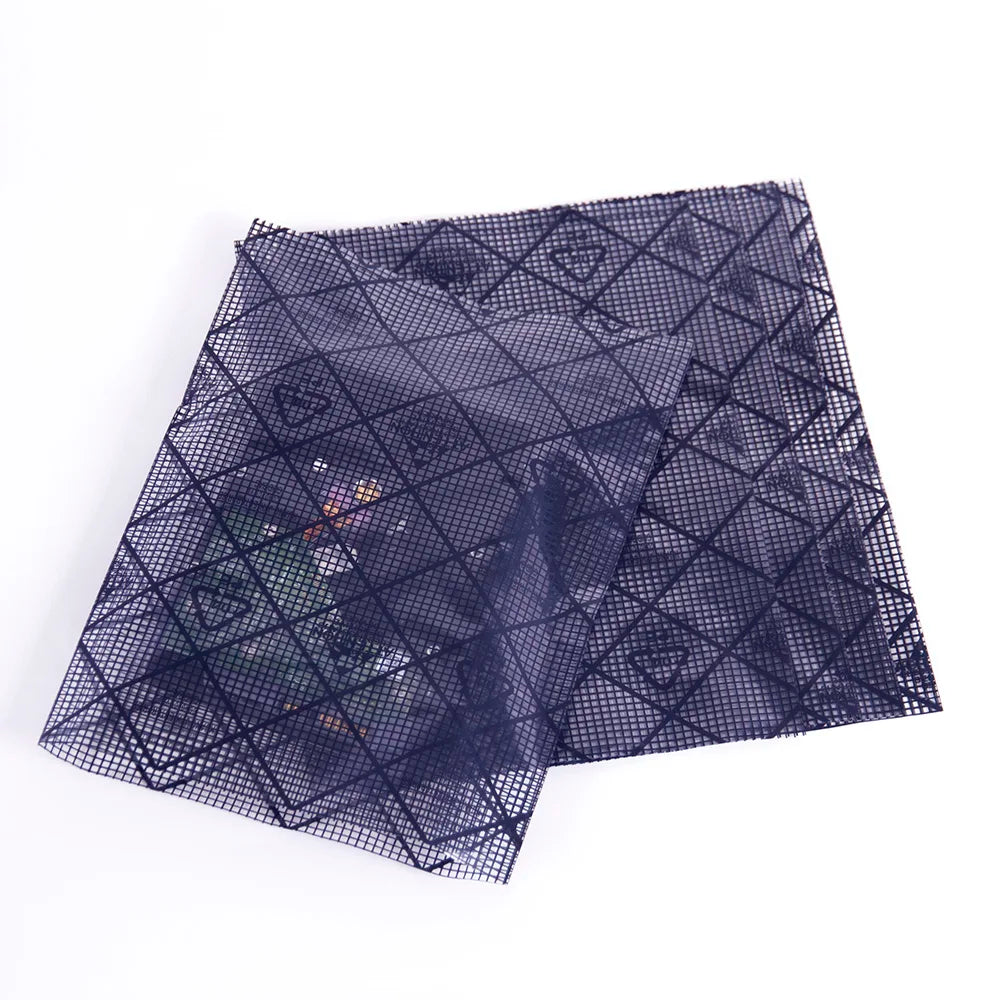 Customized Anti Static Black Conductive Grid Pe Bag Shielding Packaging Electrostatic Pc Accessories