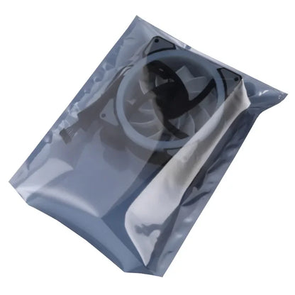 Custom Printed Translucent Electronic Packaging Metallic Laminated Static Shielding Esd Plastic Bag