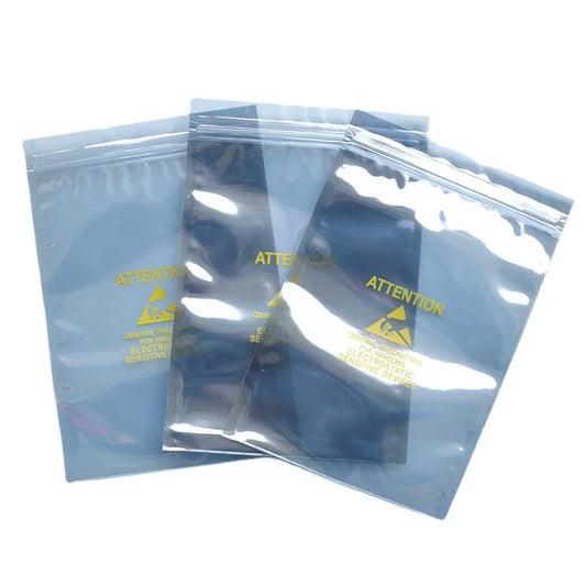 ESD Safe AntiStatic Shielding Bags for IC Chips PC Components Automotive PCB Storage Hot Stamping Auto ESD Shielding