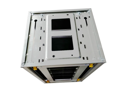 ESD Magazine Rack Supplier Cart Manufacturer Antistatic Black Metal Standing ESD PCB Storage Antistatic SMT Conductive Rack