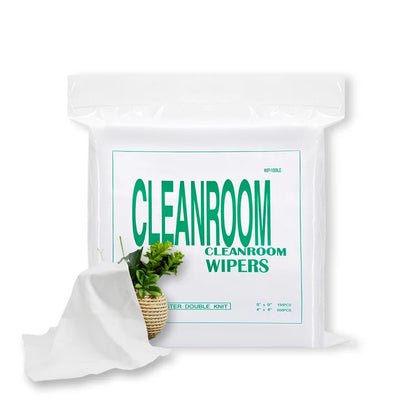 Class 100 ESD Cleanroom Wipes Microfiber Wiper Dust-Free Cloth Anti-Static Dust-Free Clothing Super Fine Cleanroom Wiper
