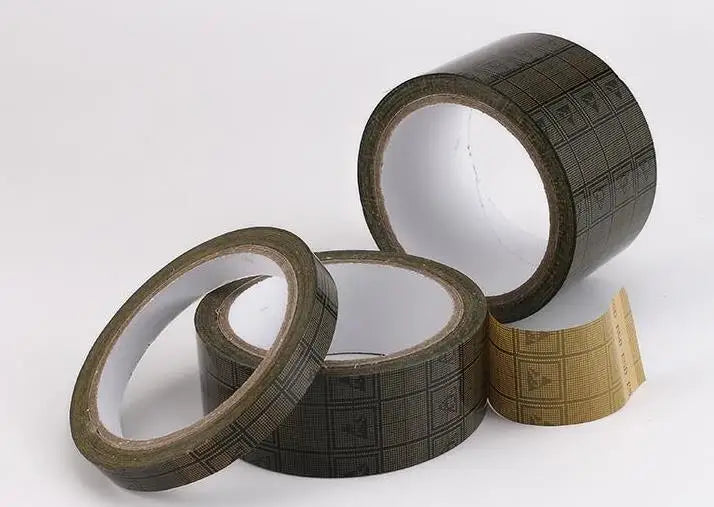 Clear Sliver PET Yellow Black Grid EMI Shield Conductive Protective Low Static Anti-Static ESD Self Adhesive Tape