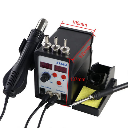 Good Service Supplier T210 Soldering Station Dual Soldering Station Soldering Aid Flexible Soldering Station