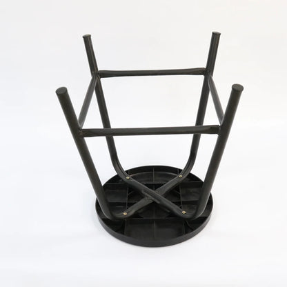 QXR Emebiol Q-FWSPP45 Wholesale 45 cm High PP Seat Durable Ergonomics Permanent Antistatic Metal Industrial Stool
