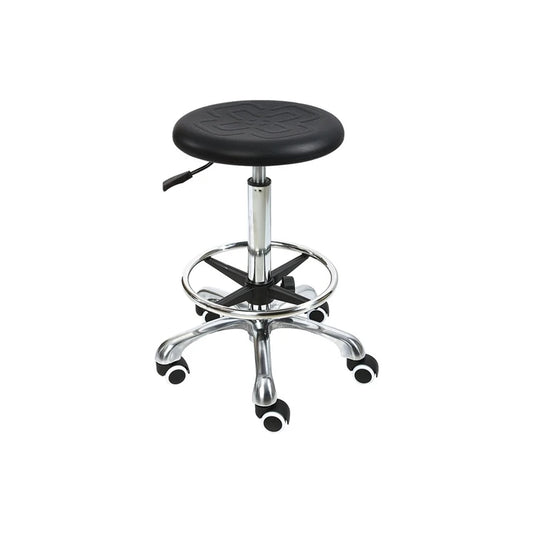 Detall Wholesale Black/blue Pu Leather Esd Lab Chairs Lab Esd Furniture Stool