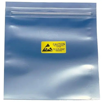 Custom Printed Translucent Electronic Packaging Metallic Laminated Static Shielding Esd Plastic Bag