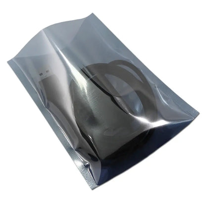 Custom Printed Translucent Electronic Packaging Metallic Laminated Static Shielding Esd Plastic Bag