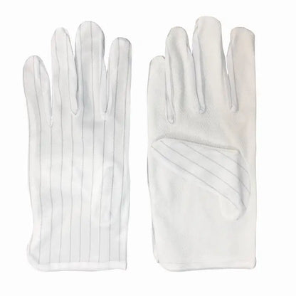 Yulan CTA12 Nylon PVC Polka Dot Gloves, Clean Room Electronics Industrial Anti-static Gloves Good Quality ESD Dotted Gloves