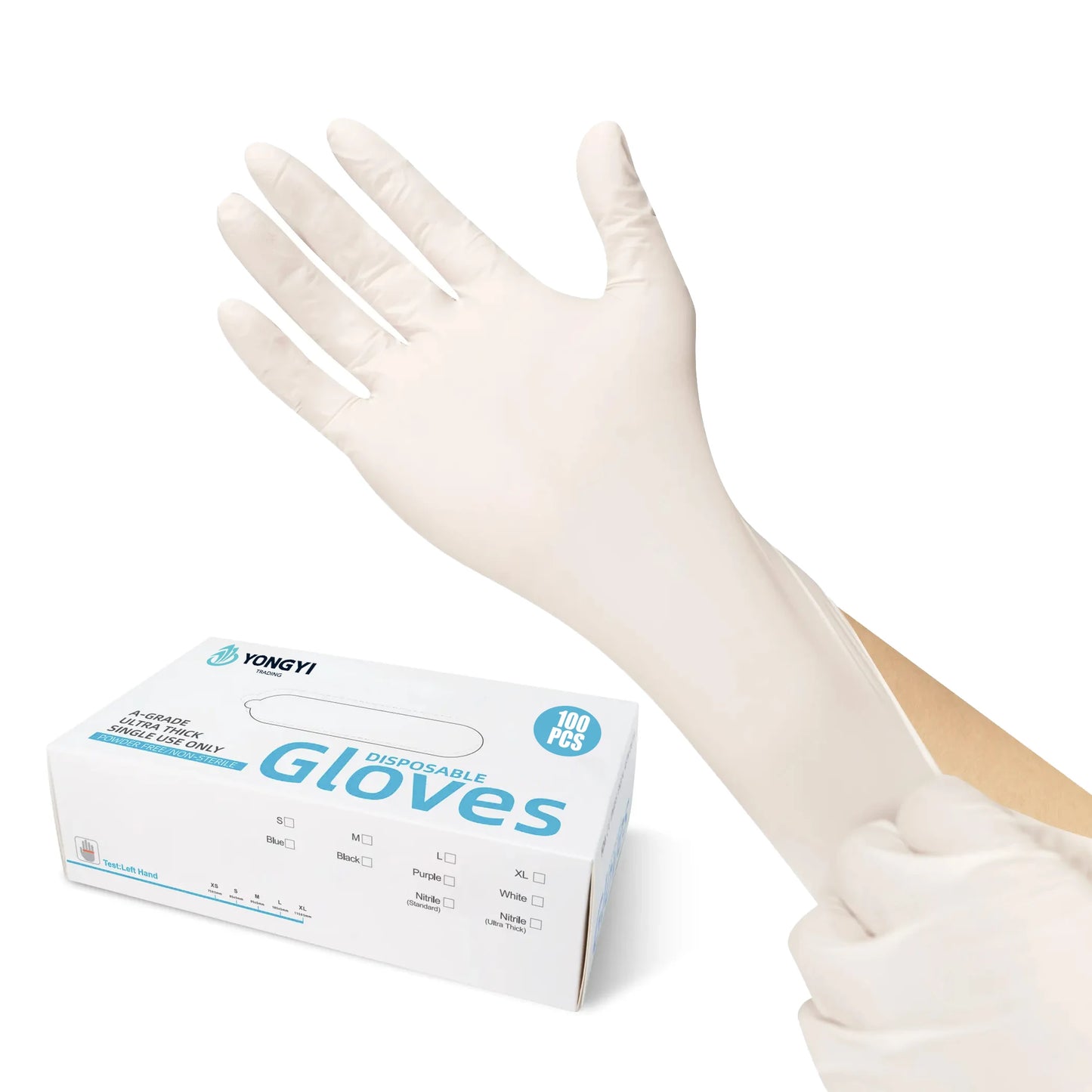 Disposable Biodegradable Plastic Gloves Pe Clear Color Plastic Gloves for Kitchen Restaurant