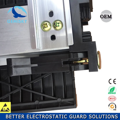 535*460*570mm Esd Pcb Storage Racks Smt Esd Pcb Holding Rack Industrial Esd Metal Wire Shelf Rack Steel Wire