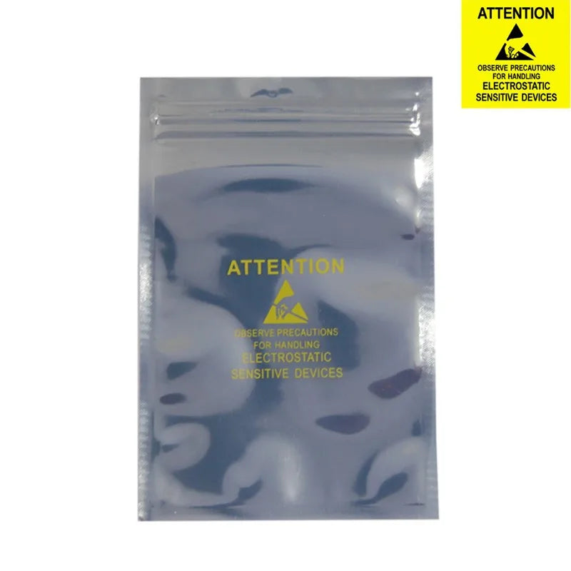 ESD Anti-Static Clear PVC Bubble Wrap Bags with Shoulder A4 RFID Tags ...