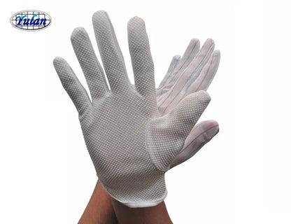 Yulan CTA12 Nylon PVC Polka Dot Gloves, Clean Room Electronics Industrial Anti-static Gloves Good Quality ESD Dotted Gloves