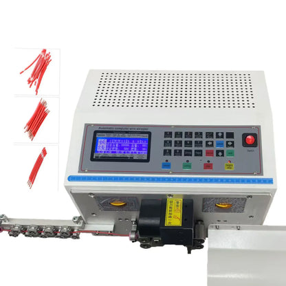 Sinrad High Efficiency 4000pcs/h Wire Cutting Stripping Machine Double-head Wire Stripping for 4sqmm Electric Wire for Sales