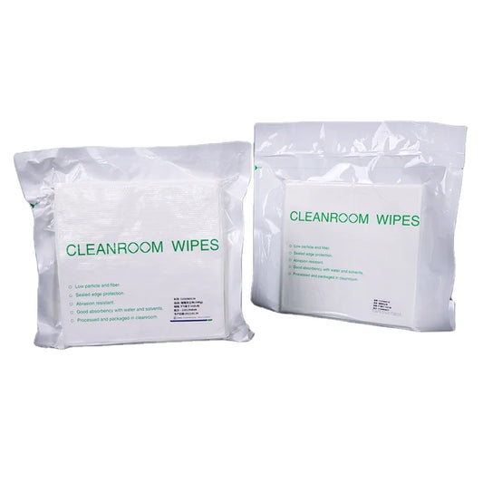 Manufacture Sterile Class 100 Dust Free 100% Polyester Cleanroom Wipers for Fab and Pharmacy Industrial