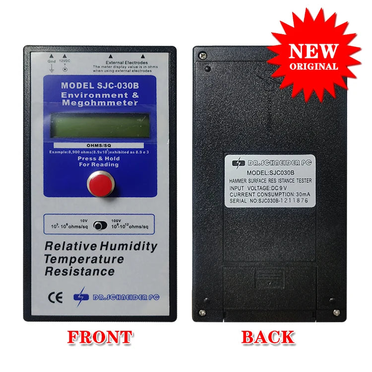 ALLESD SJC030B Esd Anti-static Humidity Temperature Surface Resistance Electrostatic Tester