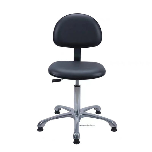 Swivel Office Chair Stainless Steel Legs Lift Lab Furniture/esd Anti Static Ergonomic Chair Portable Stool Lab Movable Stool