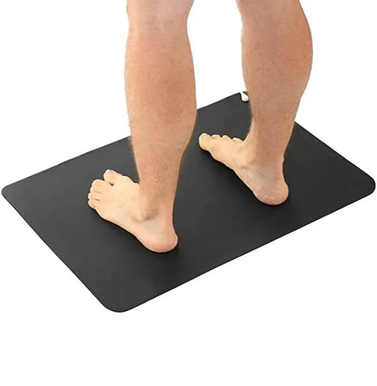 PVC Leather Surface Bed Protector Anti Radiation Conductive Blanket EMF Shield Healing Recovery Grounding Pad