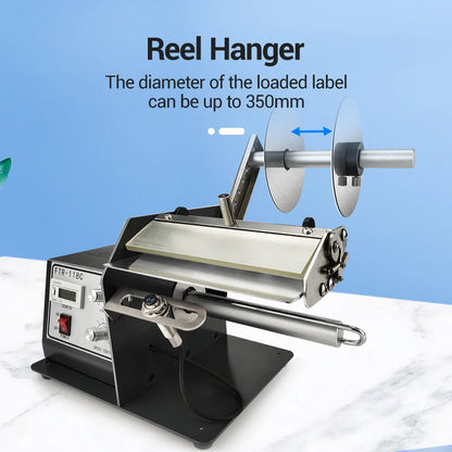 FYJ 118C Industrial Label Machine 5-120mm Width Economical Automatic Electric Auto Label Dispenser Label Printer Dispenser