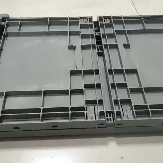 Foldable Plastic Storage Box, ESD Antistatic Folding Box Bins for Electronic Components