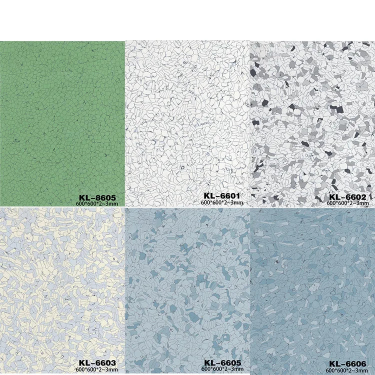 Pvc Conductive Conductive PVC Tile Anti-static PVC Flooring Homogeneous Conductive F ...