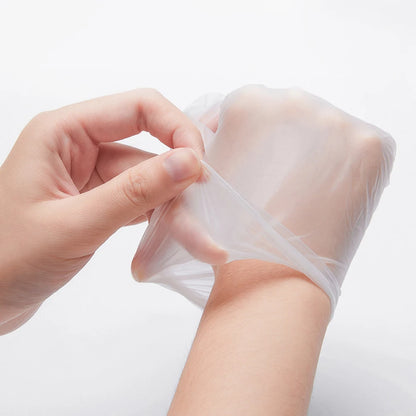 Disposable Biodegradable Plastic Gloves Pe Clear Color Plastic Gloves for Kitchen Restaurant