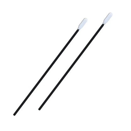 Industrial Long Black Handle Disposable Polyurethane Dust Free Cleanroom Foam Flexible Tip Swab