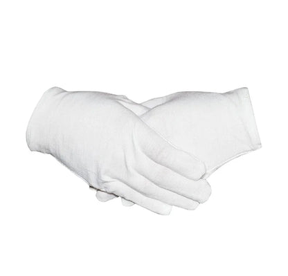 Original Factory White Cotton Knitted Gloves Quick Dry Safety Construction Work Gloves for Farm and Household Use