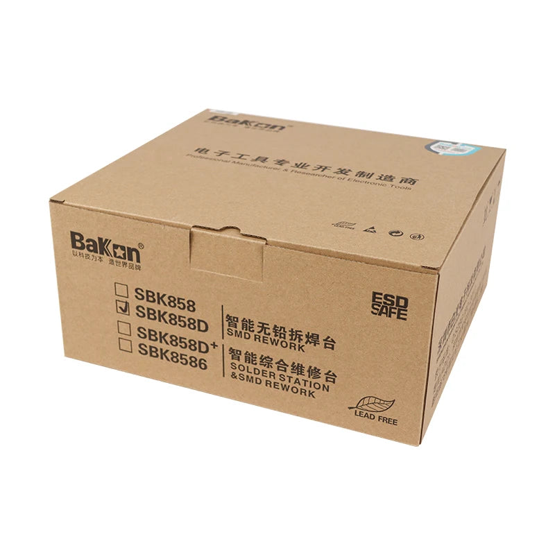 Bakon SBK858D Digital Display Rework Hot Air Gun Desoldering Station for Repair Cellphone